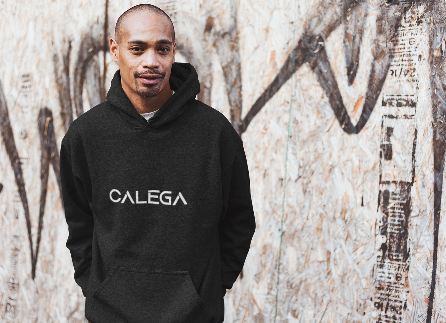 Sweat à capuche "CALEGA blanc" | CALEGA Men