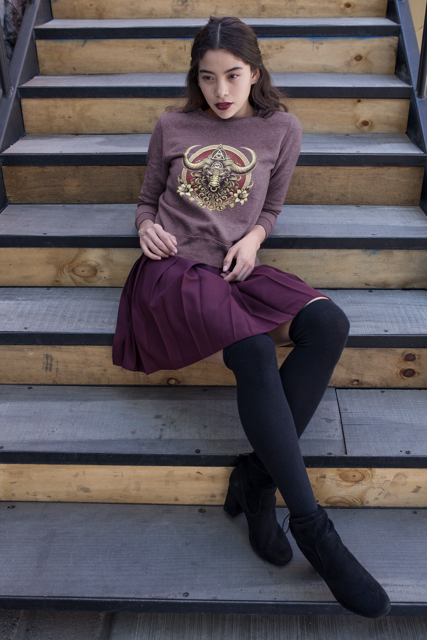 Sweat-shirt Taurus gold | CALEGA Women