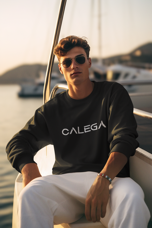 Sweat-shirt classique homme CALEGA style streetwear minimaliste et confortable