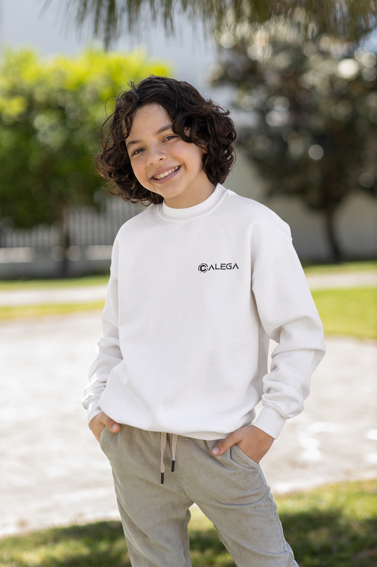 Sweat broderie  enfants 6-12 ans  mode urbaine ethique responsable CALEGA Kids
