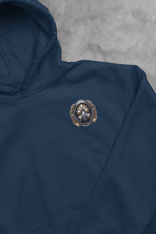 Sweat à capuche enfant unisexe brodé style steampunk CALEGA Kids