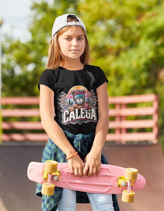 T-shirt bio enfant "Teddy's Street"  mode urbaine et responsable CALEGA Kids