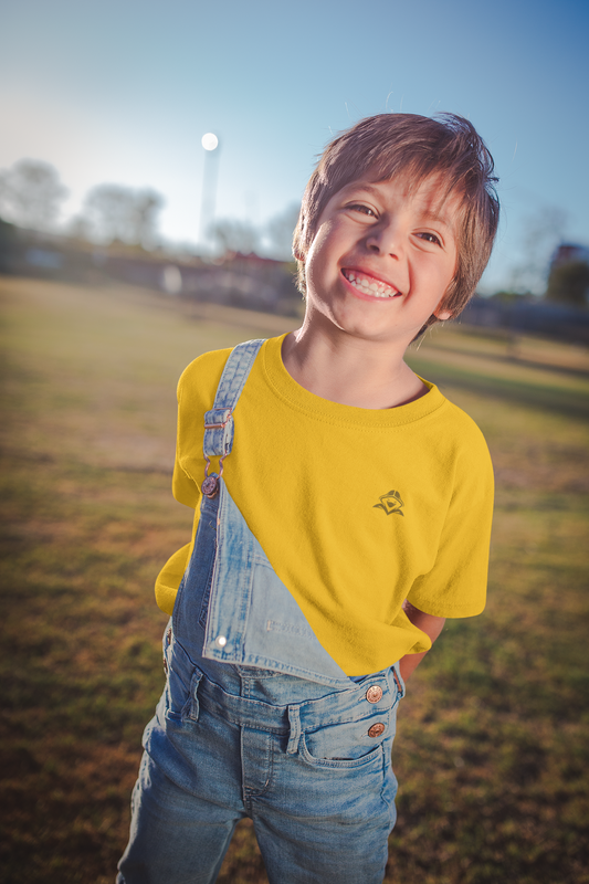 T-shirt bio enfant brodé mode urbaine et responsable CALEGA Kids