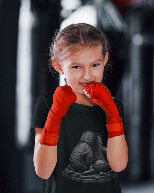 T-shirt enfant sur le thème de la boxe  look sportif et urbain signé CALEGA Kids