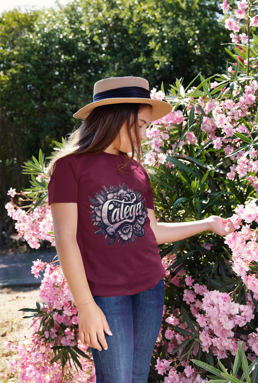 T-shirt enfant unisexe motif fleurs graffiti  Mode streetwear artistique CALEGA Kids