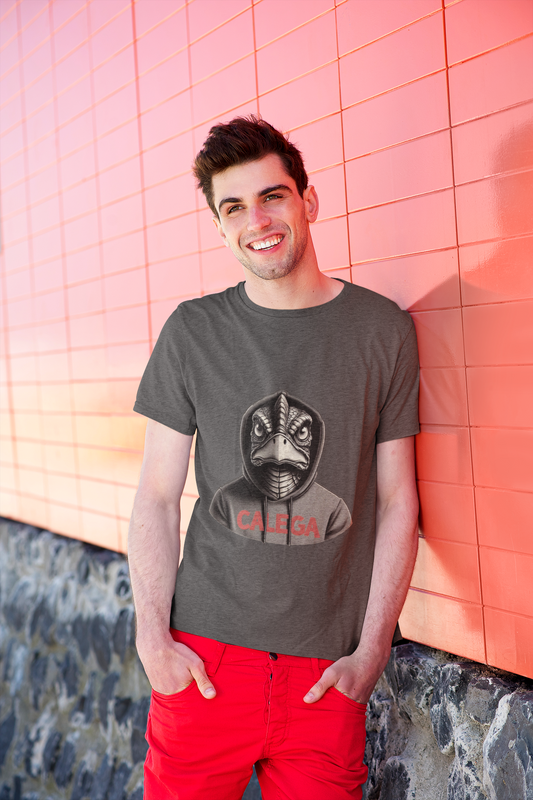 T-shirt homme "Autruche" imprimé original et décalé en streetwear urbain, CALEGA Men