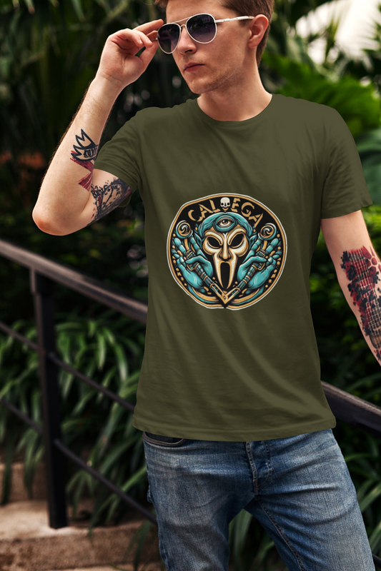 T-shirt homme motif Alien, look futuriste et urbain CALEGA Men