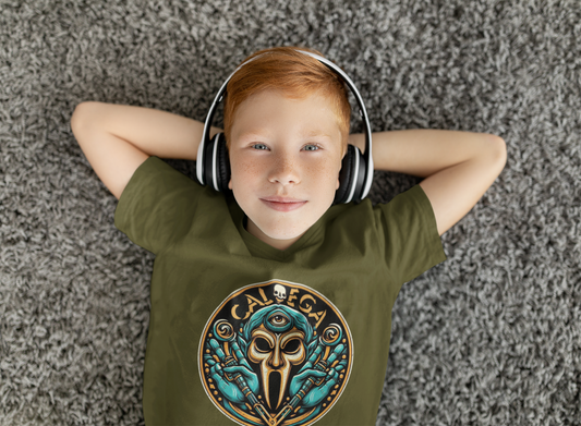 T-shirt unisexe Alien pour enfants mode streetwear originale par CALEGA Kids