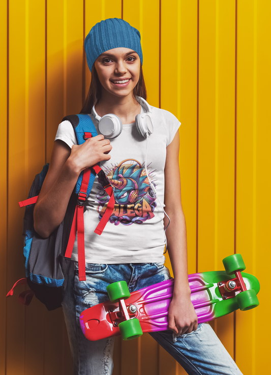 T-shirt unisexe "Monster Toon" pour enfants CALEGA Kids, design fun et décalé inspiré des cartoons, style streetwear original