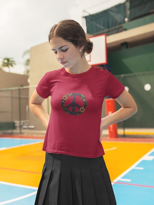 T-shirt unisexe Paix Peace  enfants  message fort style urbain CALEGA Kids