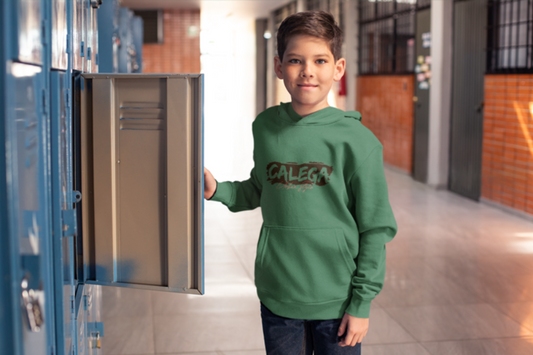 sweat à capuche enfant, hoodie streetwear, mode urbaine ado, sweat CALEGA, style urbain kids, vêtement tendance mixte