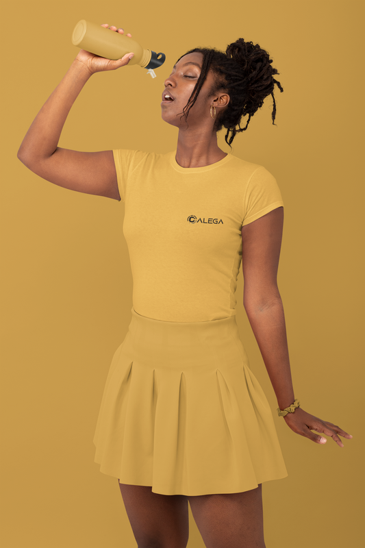 t-shirt femme brodé design minimaliste et élégant, mode éthique et urbaine CALEGA Women